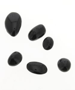 Tourmaline Noire 'AB' roulées 200g, 1 part